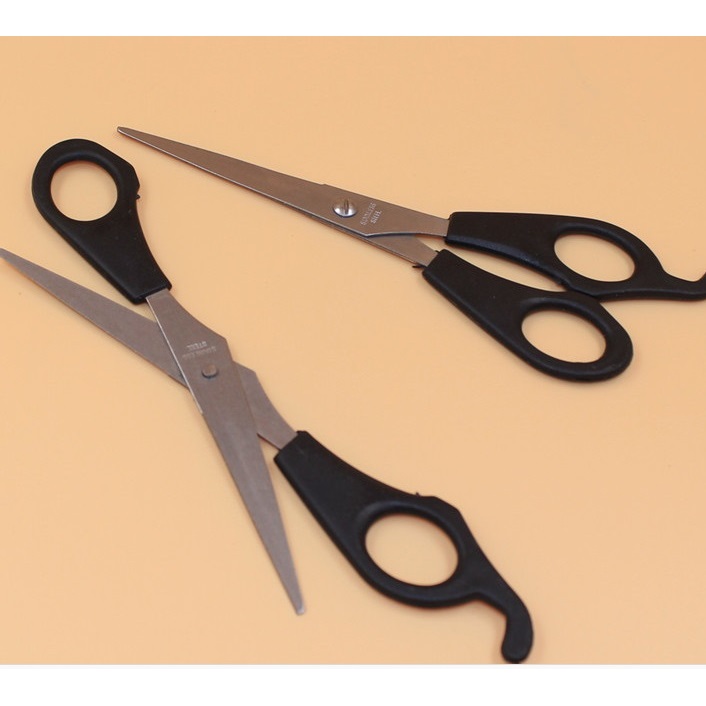 hairdressing beuty scissors gunting kain black hairdressing beuty scissors gunting kain black
