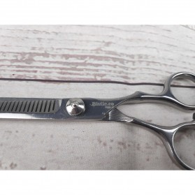 Biutte.co Hairdressing Scissors Thinning Cut Gunting Rambut Sasak - PR3092 - Silver - 3