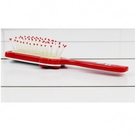  Kitty Anti-Static Comb Airbag Hair Massage / Sisir Pijat - Red - 3