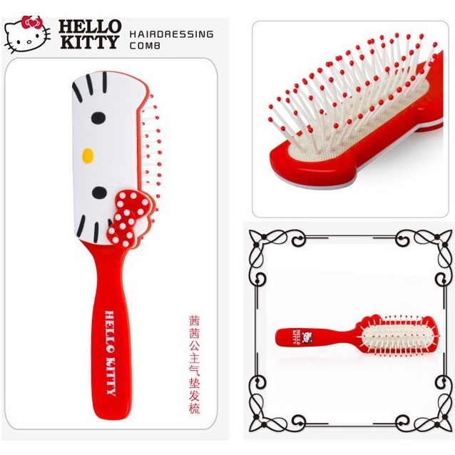 Hello Kitty Anti-Static Comb Airbag Hair Massage / Sisir 