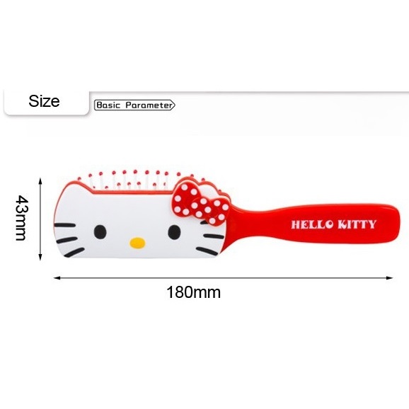 Hello Kitty Anti-Static Comb Airbag Hair Massage / Sisir 