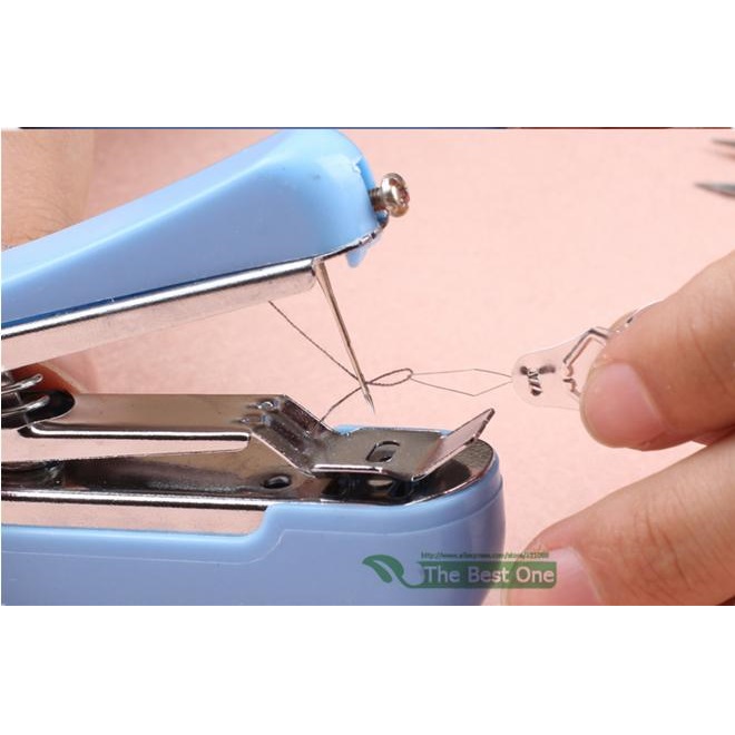 ... Mini Manual Sewing Household Machines / Mesin Jahit Portable - Blue - 5 ...