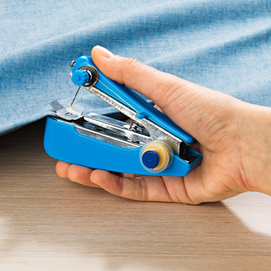 Mini Manual Sewing Household Machines / Mesin Jahit Portable - Blue - 6 ...