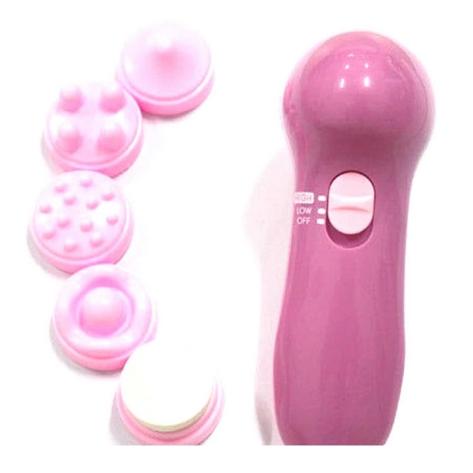 ... Pemijat Wajah Elektrik Lumispa Facial Care 6 in 1 - LY-878 - White/ ...
