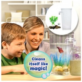 My Fun Fish TV New Products Goldfish Mini Tank Filter / Aquarium Mini - Transparent - 4