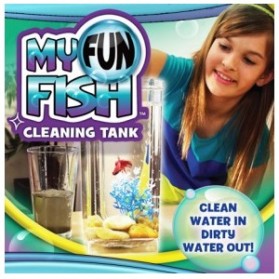 My Fun Fish TV New Products Goldfish Mini Tank Filter / Aquarium Mini - Transparent - 5