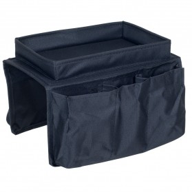 Arm Rest Organizer Sofa Edge Hang Bags - Black - 3