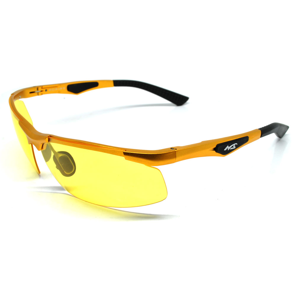 Stylist Anti Glare Glasses / Kacamata - Golden