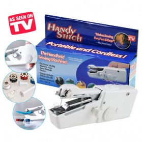 EnName Handy Stitch Portable Handheld Sewing Machine - CS-101B - White