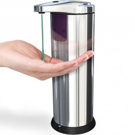 Svavo Stainless Steel Sensor Soap Dispenser / Sabun Otomatis - AD-03 - Silver
