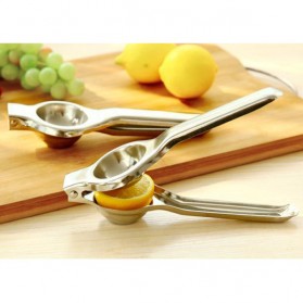 Jinmeiqi Stainless Steel Lemon Orange Juicer Pressed Clip - Silver - 5