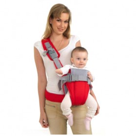 Tas Gendong Bayi Baby Carrier - LD256 - Red - 8