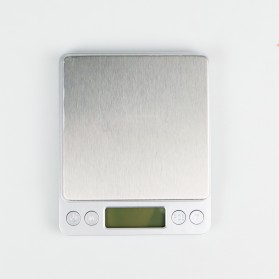Taffware Digipounds Timbangan Dapur Mini Digital Scale 1kg Akurasi 0.1g - i2000 - Silver - 3