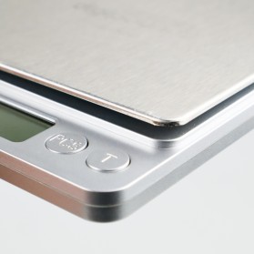 Taffware Digipounds Timbangan Dapur Mini Digital Scale 1kg Akurasi 0.1g - i2000 - Silver - 6