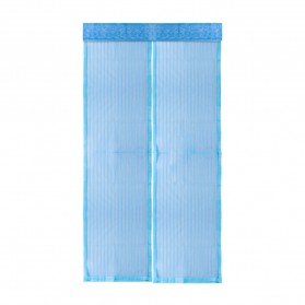 Xia Min Tirai Jaring Magnetik Anti Nyamuk Serangga Mesh Net - LL23800 - Blue