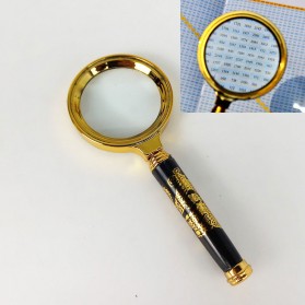 Kaca Pembesar Handheld Magnifying Hand Lens Magnifier 60 mm - Transparent