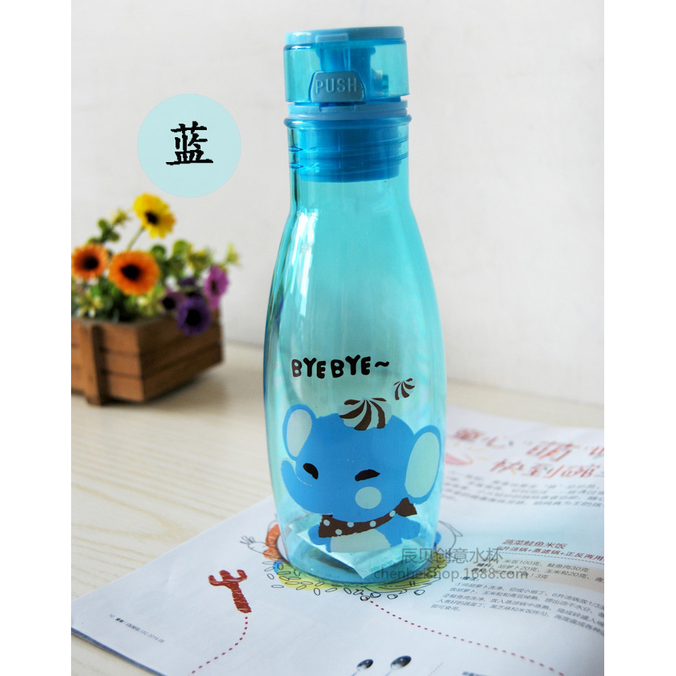 Botol Minum Motif Kartun Lucu Blue JakartaNotebookcom