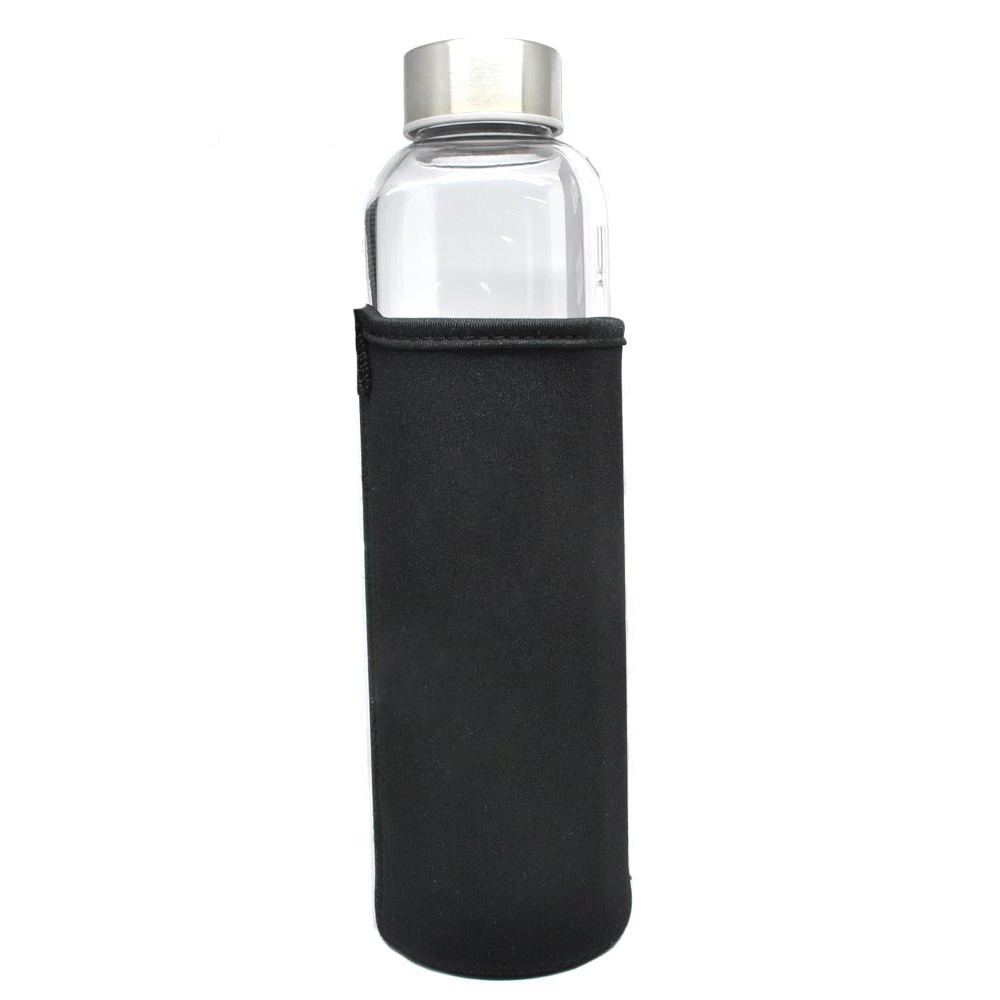 Botol Minum Kaca Transparan 550ml Multi Color Botol Minum Kaca Transparan 550ml Multi Color
