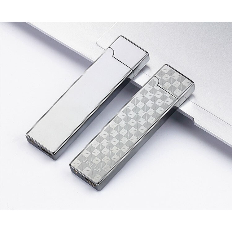 JINLUN Korek Elektrik Aluminium USB Cigarette Lighter Coil