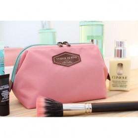 Un Jour De Reve Tas Kosmetik Travel Portabel - Pink - 1