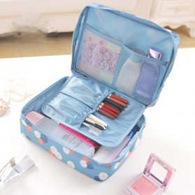 Cassiey Tas Kosmetik dan Sabun Travel Bag Organizer - VER.2 - Light Blue