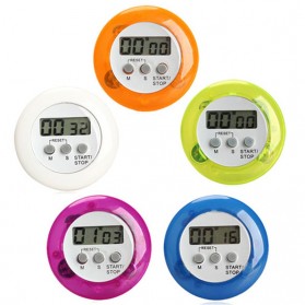 Timer Masak Dapur Digital Alarm Minimalis Time Machine - WA150 - White - 7