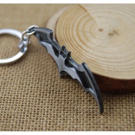 Gantungan Kunci Super Hero Batman Key Chain - GB6675 - Cool Silver - 2