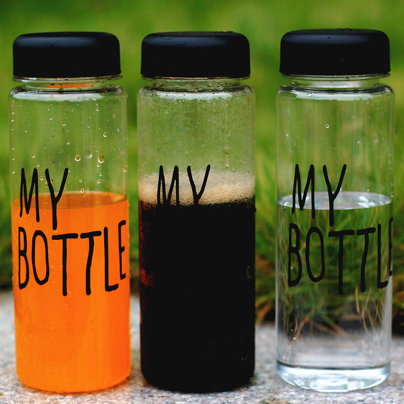 ... Botol Minum Plastik Bening Juice Lemon My Bottle 500ml - Pink - 6 ...