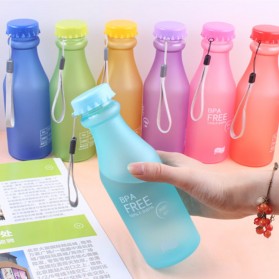 Botol Minum BPA Free Colorful Unbreakable Bottle 500ml - Yellow - 2