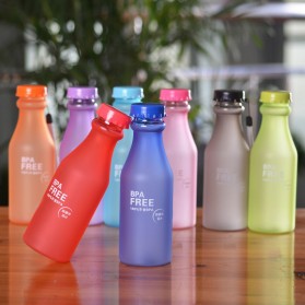 Botol Minum BPA Free Colorful Unbreakable Bottle 500ml - Yellow - 7