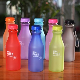 Botol Minum BPA Free Colorful Unbreakable Bottle 500ml - Yellow - 8