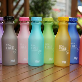 Botol Minum BPA Free Colorful Unbreakable Bottle 500ml - Yellow - 10