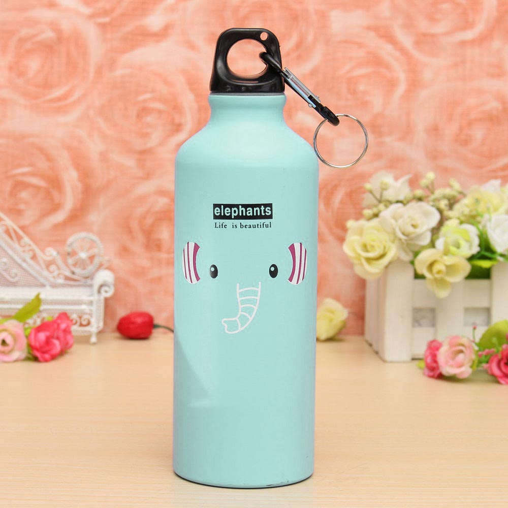 Botol Minum Kartun 500ml Dengan Karabiner Botol Minum Kartun 500ml Dengan Karabiner