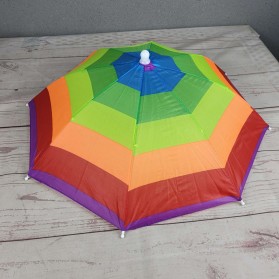 Topi Payung Umbrella Hat - W655N8413 - Multi-Color - 2