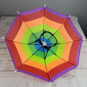 Topi Payung Umbrella Hat - W655N8413 - Multi-Color - 3