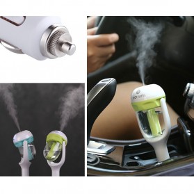 Aromaterapi Humidifier Mobil dengan Charger USB - Purple - 5