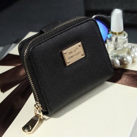 Dompet Wanita Bahan Kulit - Black - 4
