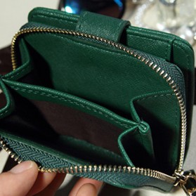 Dompet Wanita Bahan Kulit - Black - 9