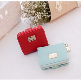 Dompet Wanita Bahan Kulit - Black - 12