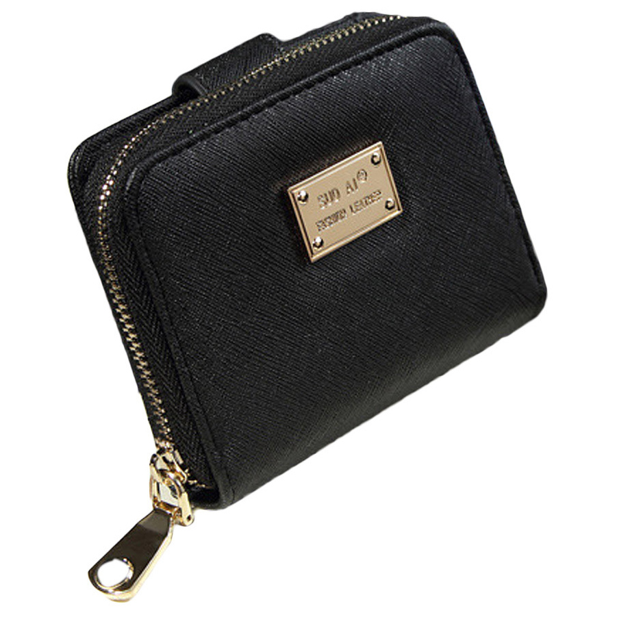 Dompet Wanita Bahan Kulit Black