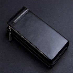 Dompet Genggam Clutch Kulit - Black - 6
