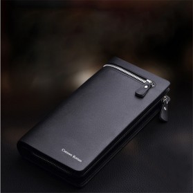 Dompet Genggam Clutch Kulit - Black - 7