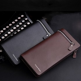Dompet Genggam Clutch Kulit - Black - 9