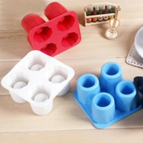 Cetakan Es Batu Cake Cooking Tool - Blue - 5