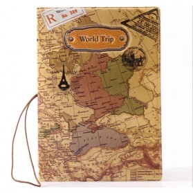 Cover Passport dan Kartu Kredit - Brown - 2