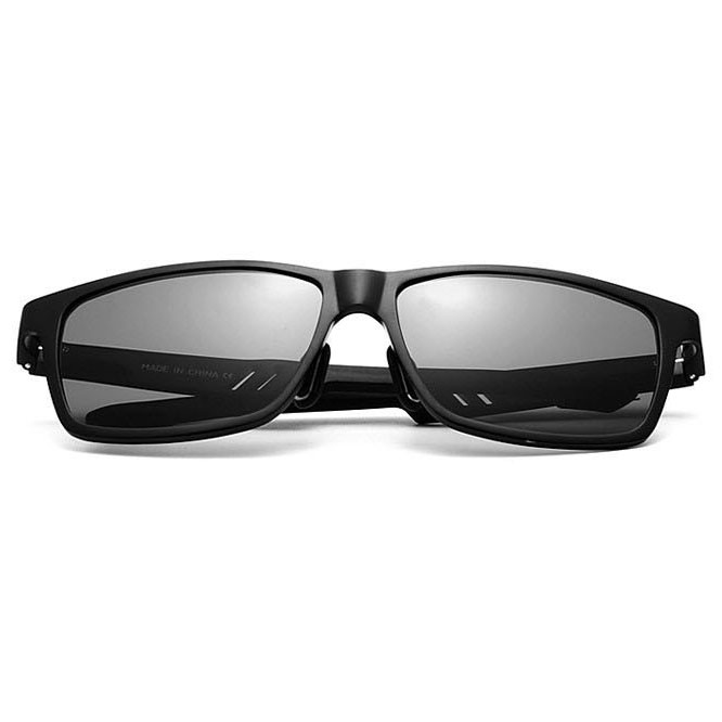  Veithdia  Kacamata  UV Polarized Black Gray 