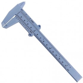 GemRed Jangka Sorong Plastik Vernier Caliper Gauge Micrometer 150mm - QST-600 - Blue