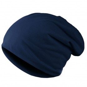 Topi Wanita - Ecobros Kupluk Winter Beanie Hat - EC001 - Blue
