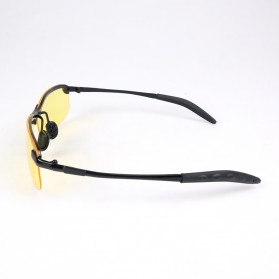SOZO Kacamata Polarized Sunglasses untuk Pria - 3403 - Black/Yellow - 4