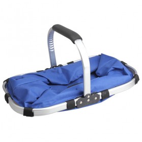 Keranjang Belanja Lipat Portable Shopping Bag - Blue - 2